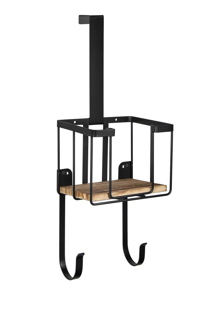 IronNest Organizer: Over-the-Door Iron & Board Holder with Storage Basket