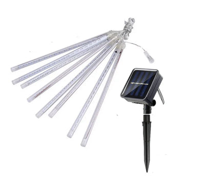 SolarGlow Meteor Shower LED Tube String - 50cm