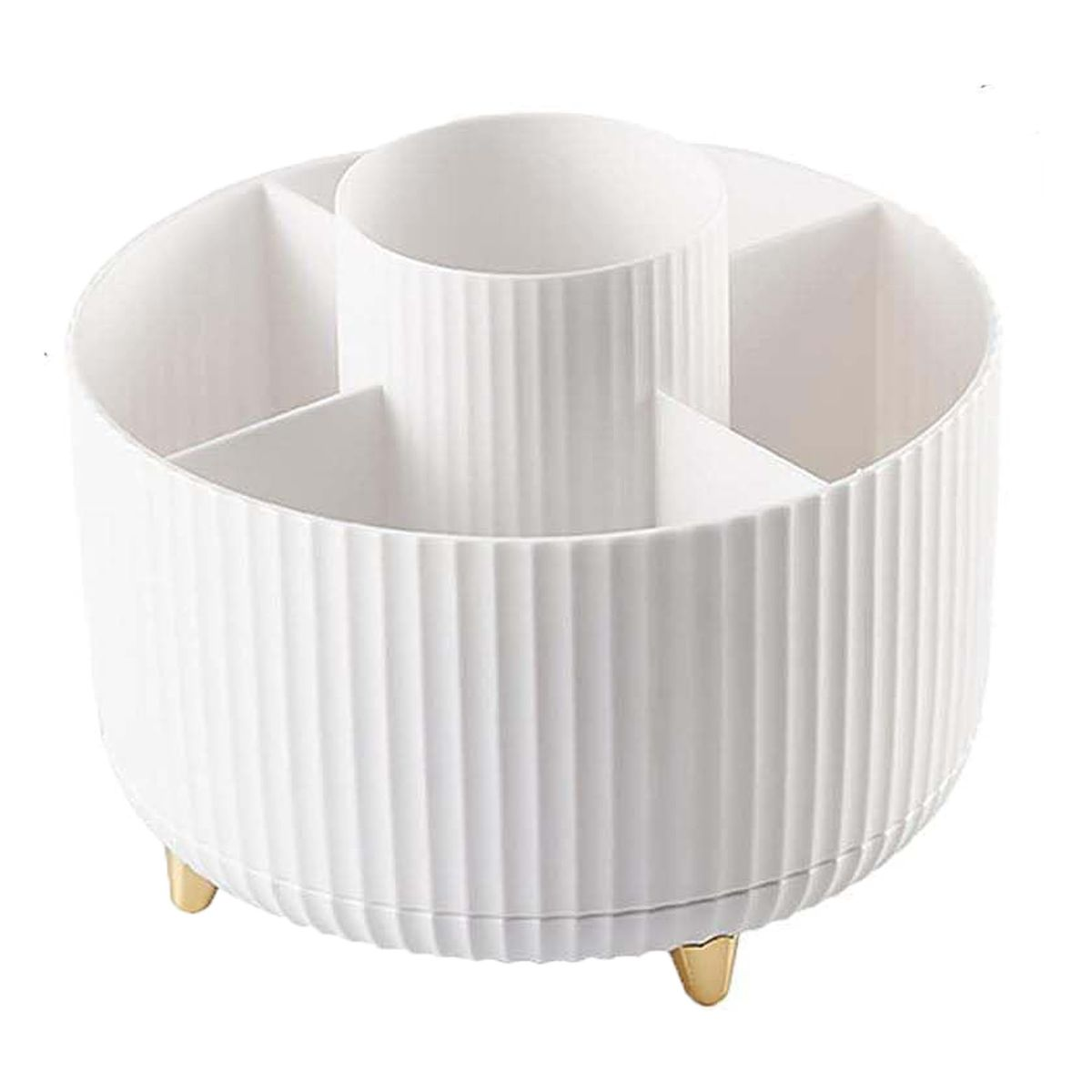 Rotating Makeup Brush Holder Organizer