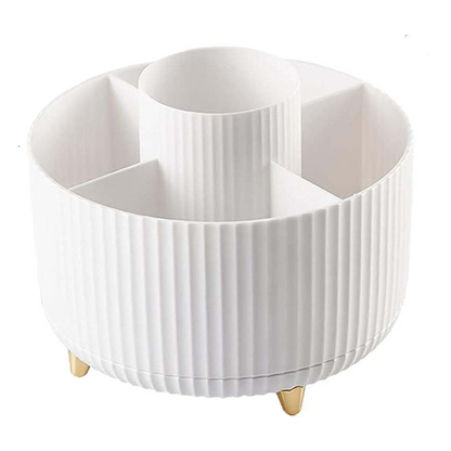 Rotating Makeup Brush Holder Organizer