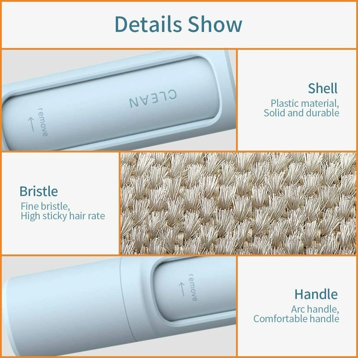 Effortless Pet Hair Remover Brush