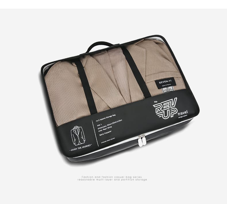 Rev Up 7pc Premium Packing Cubes