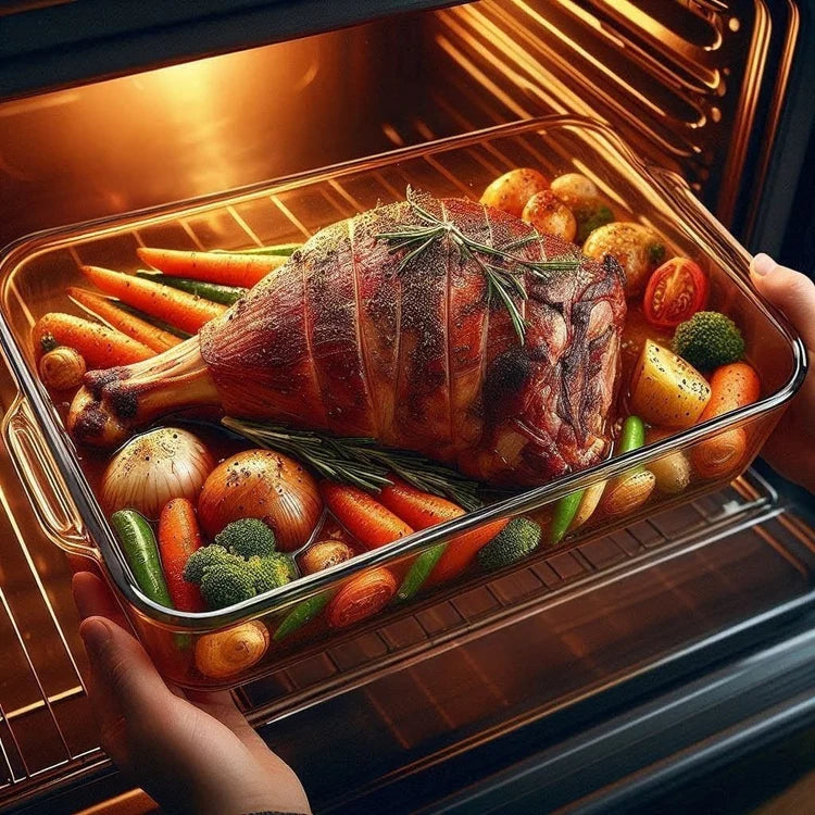 Rectangular Borosilicate Glass Bakeware