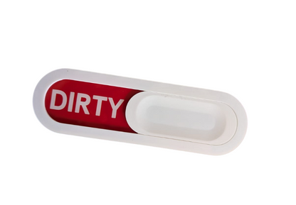 Magnetic Dishwasher Clean Dirty Sign