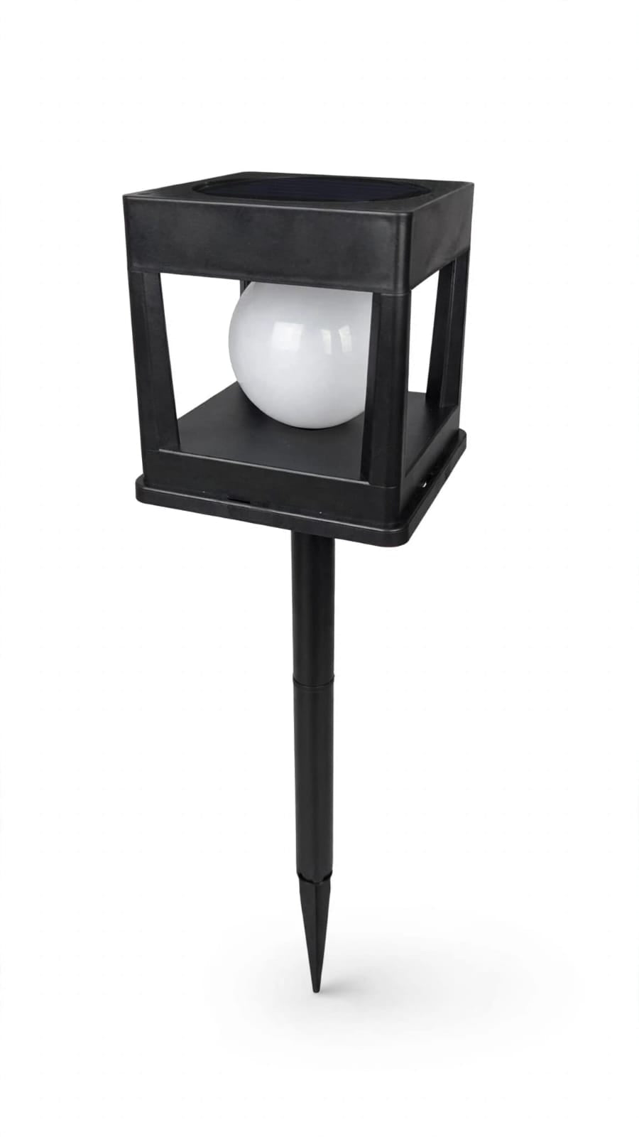 Solar LED Cube Light Post