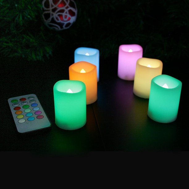 3 Pack Led Candles Lights with Remote