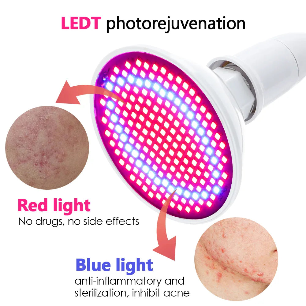 Anti Ageing Red Blue Led Light