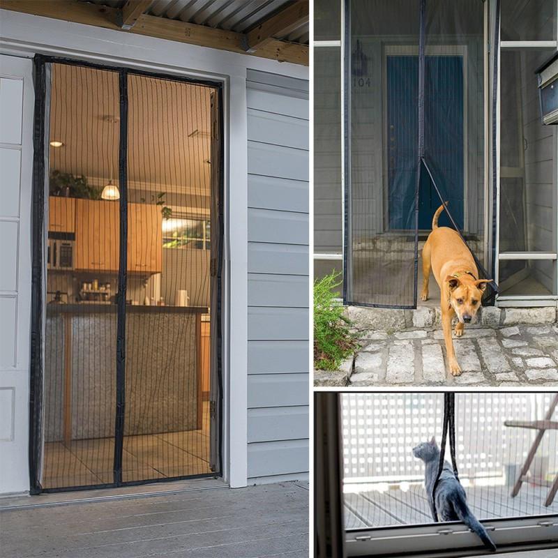 2x Magnetic Mesh Screen for Doors