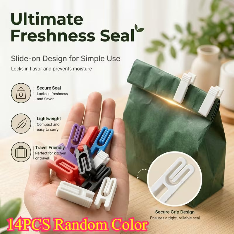 Snack Bag Seal Clips -12pc