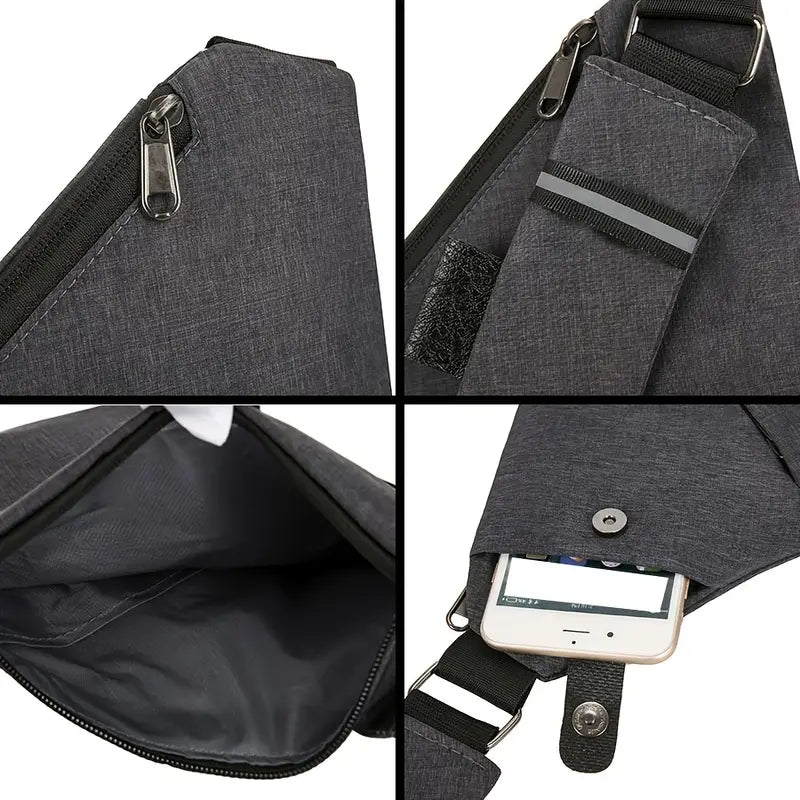 Super Slim Anti-theft Crossbody Bag