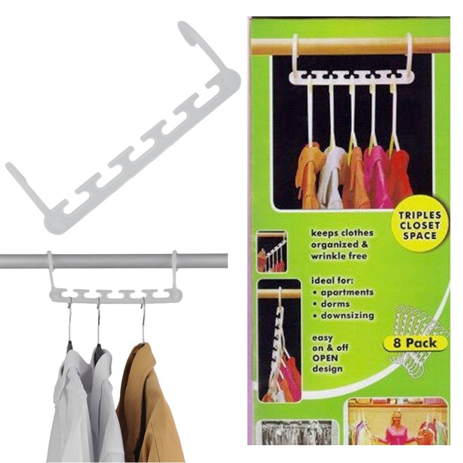 Set of 8 Space Saving Hangers