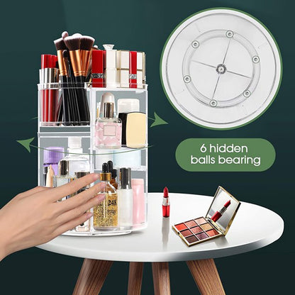 360 Degree Rotary Makeup Organiser