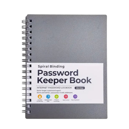 Internet Password Logbook