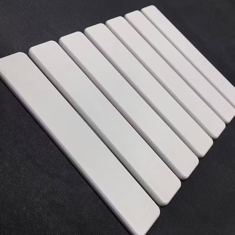 Non-Slip Absorbent Diatomite Stone Bath Mat - White