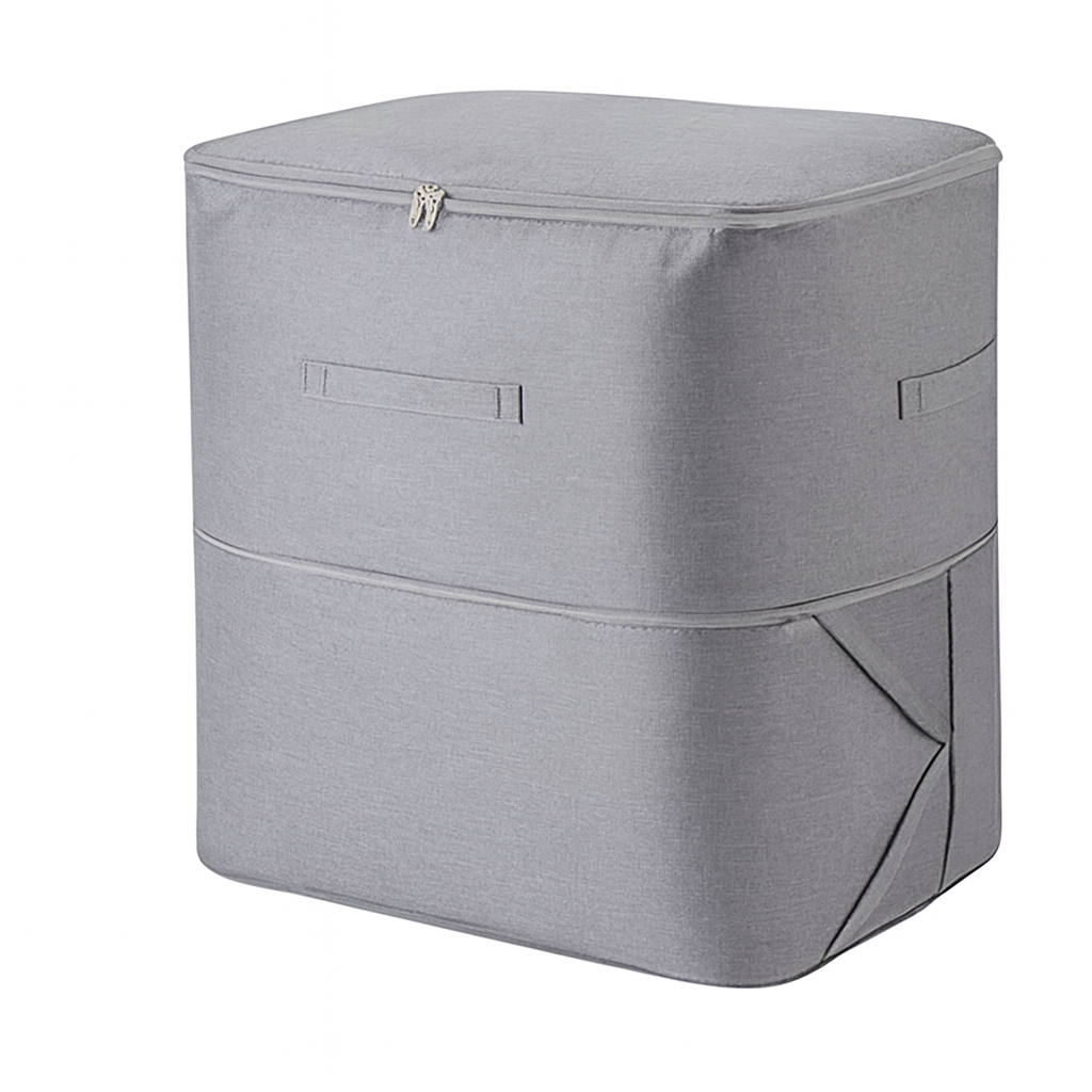 SatinDrill Quilt Compression Storage Bag – 150L Capacity, Dual Zippers, Premium Nylon