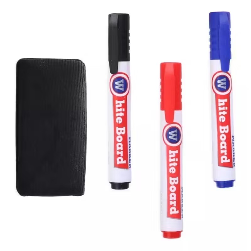 White Board Marker Set with Eraser