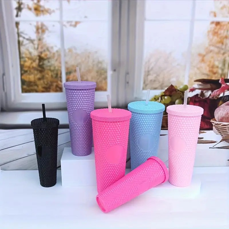 3PC Diamond Studded Super Cool Tumbler Set