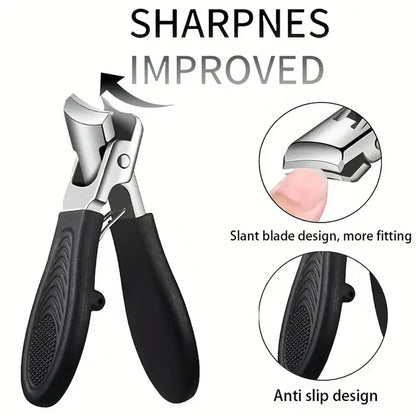 5pc Professional Heavy-Duty Toenail Clipper Set for Ingrown & Thick Toenails