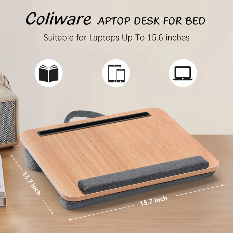 CushioLap Wooden Laptop Desk