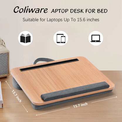 CushioLap Wooden Laptop Desk