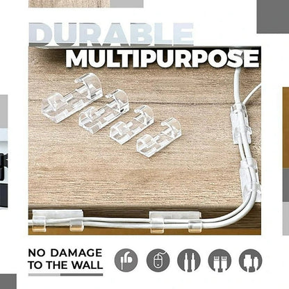 ClearCord Clips - 20 Pack