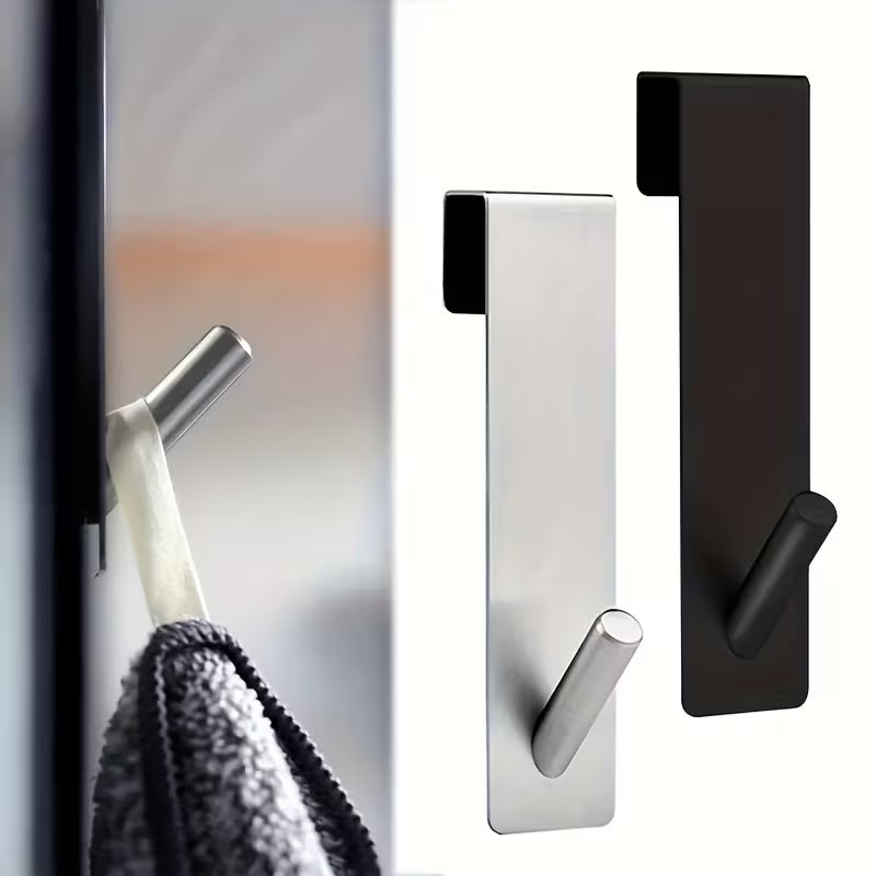 Universal Stainless Steel Over-Door Hook
