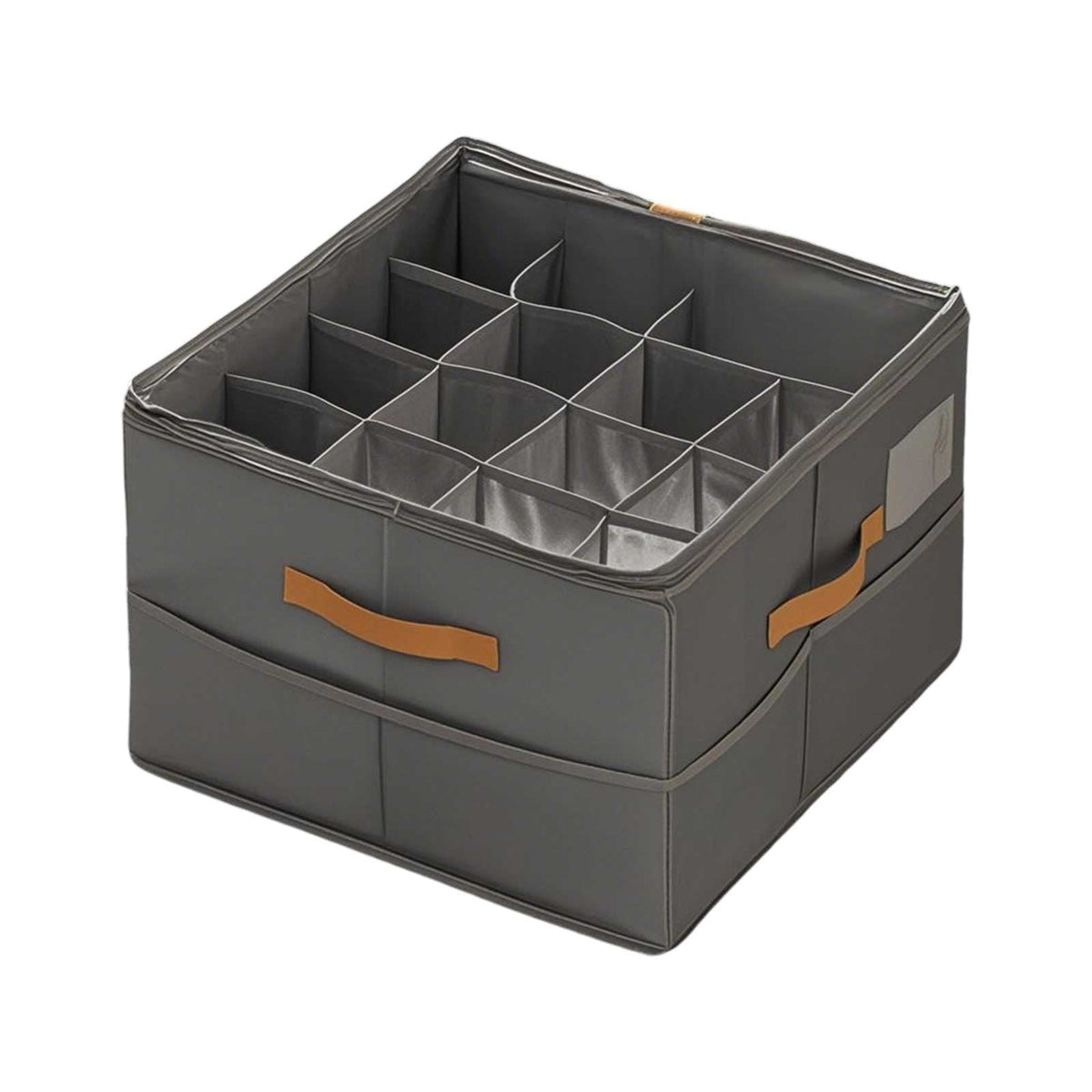 Home Textile Storage Organizer – Foldable with Side Pockets