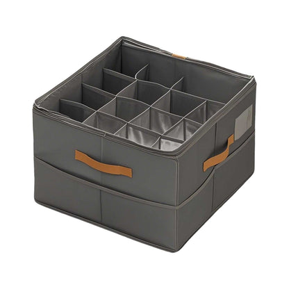 Home Textile Storage Organizer – Foldable with Side Pockets