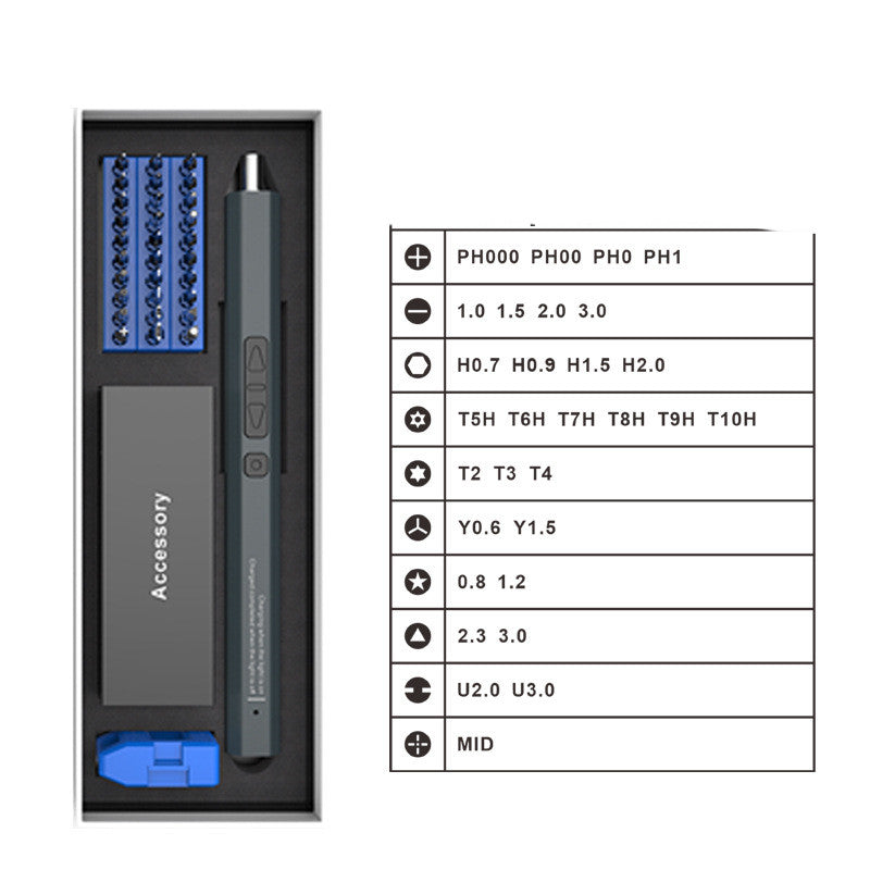 36 in 1 Cordless Precision Electric Screwdriver Set