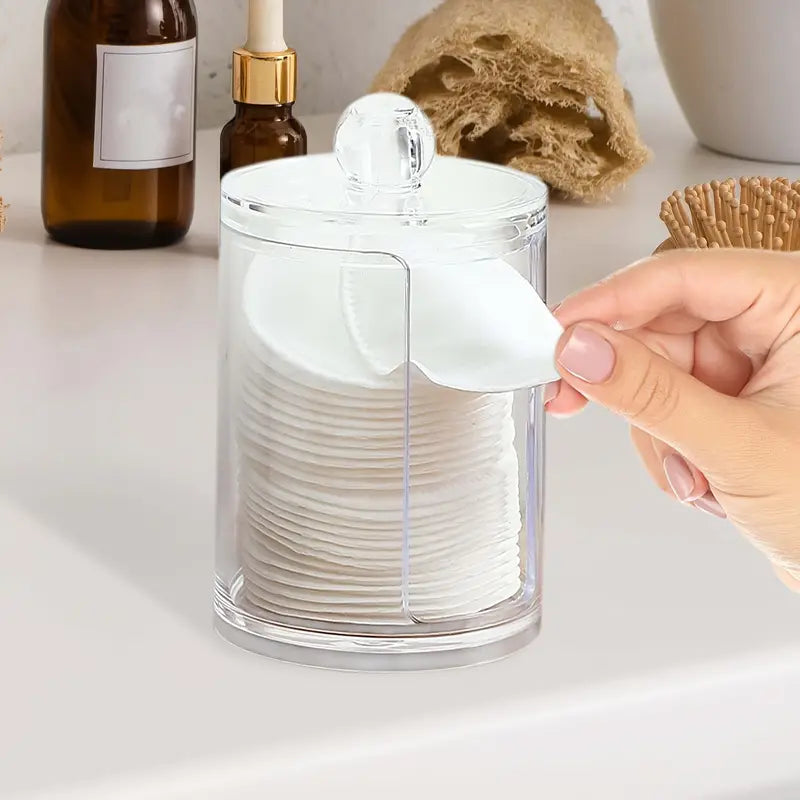 Cosmetic Cotton Pads Storage Dispenser