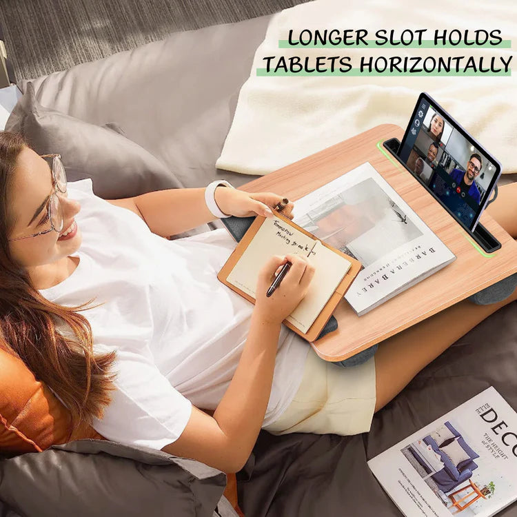 CushioLap Wooden Laptop Desk