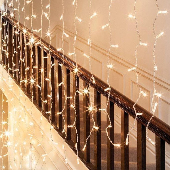 Window Curtain String Light - 3mx0.5m