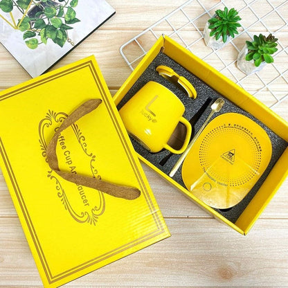 Portable Coffee Ceramic Mug with Thermostatic Electric Coaster