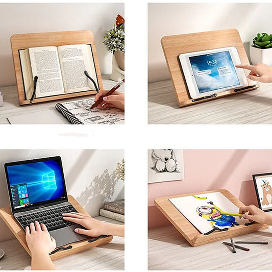 Portable Bamboo Foldable Stand 34.5x25cm