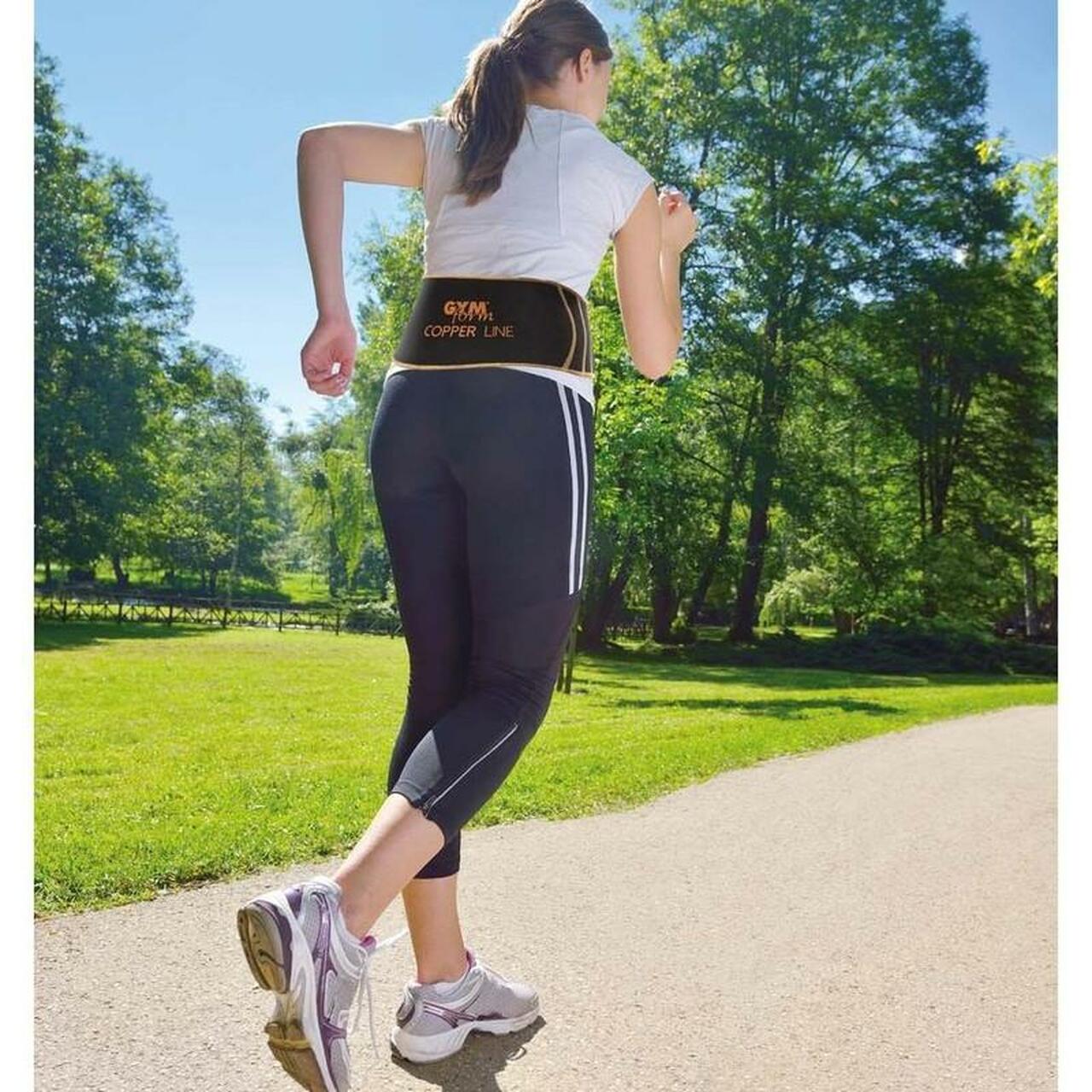 Copper Line Back Support Brace