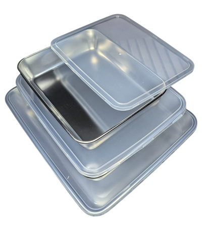 Stainless Steel Food Storage Container Set with Lids