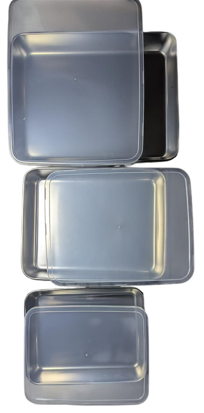 Stainless Steel Food Storage Container Set with Lids