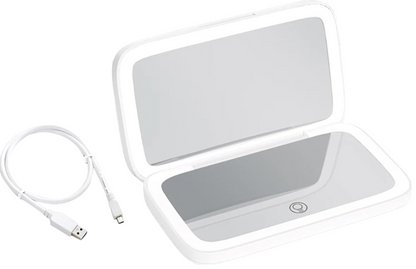 Rechargeable LED Makeup Mirror – Dual‑Sided with 5X Magnification