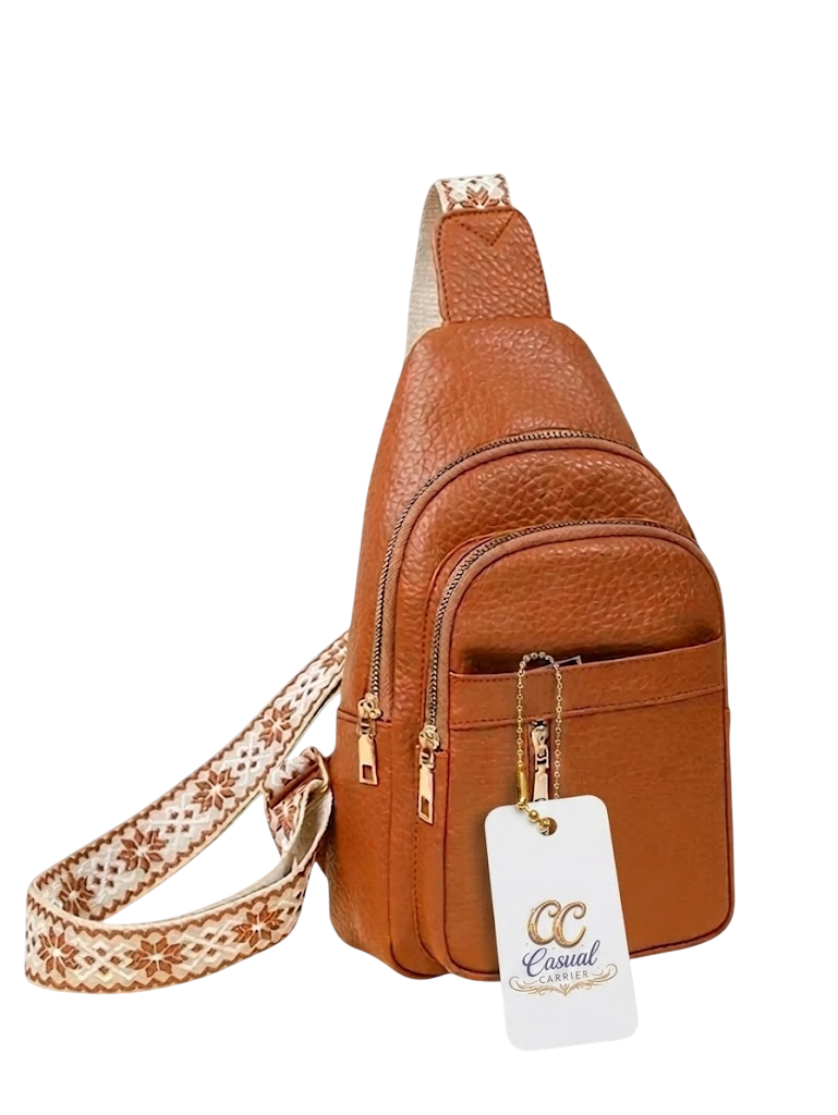 Casual Carrier Classic Sling Crossbody Bag