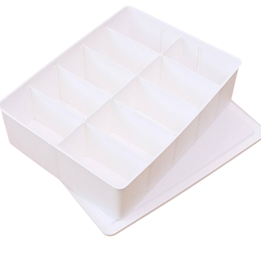 Underwear  Sock Storage Organizer – Drawer Box (Sold Separately, 2 Variants)
