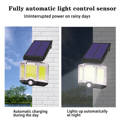 Motion Sensor 66 COB Solar Lamp