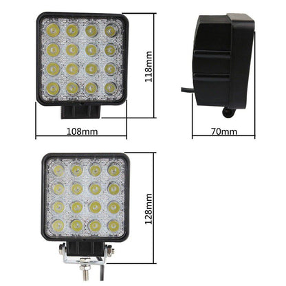 48W Square LED Spot Lights