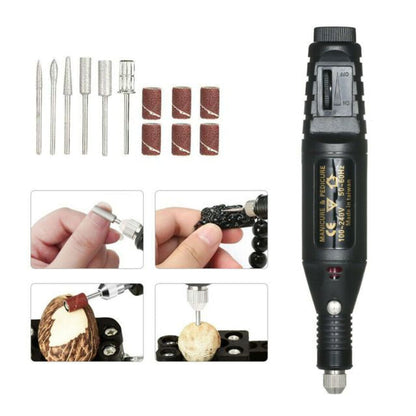 Electric Variable Speed Rotary Detail Carver For Nails