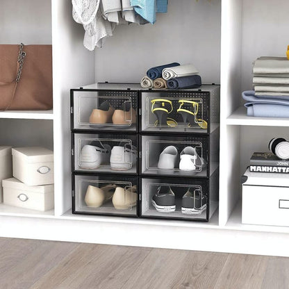 Stackable Shoe Storage Boxes