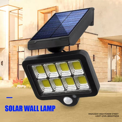 3 Modes Remote Control Solar Wall Light