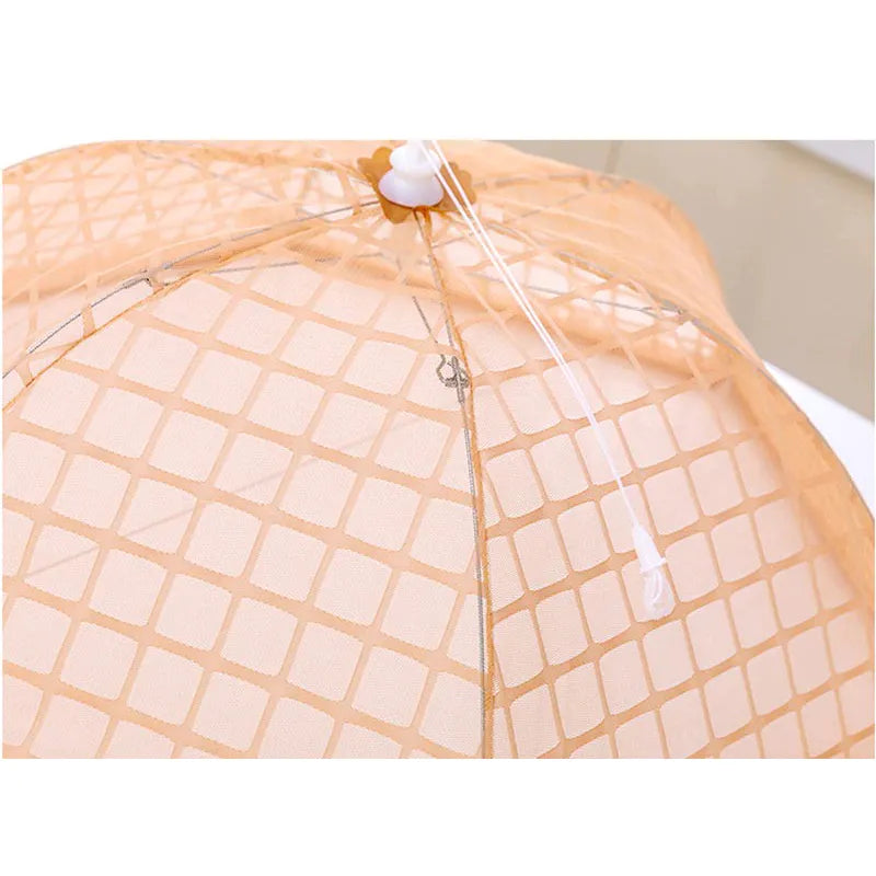 Umbrella Style Round Mesh Food Cover