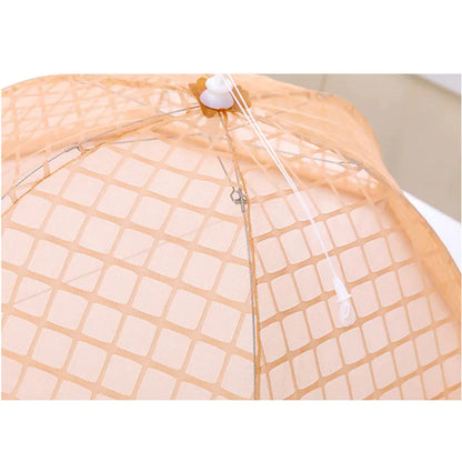 Umbrella Style Round Mesh Food Cover