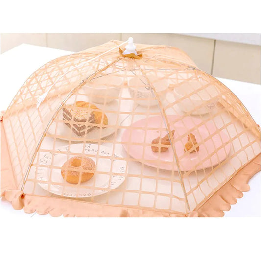 Umbrella Style Round Mesh Food Cover