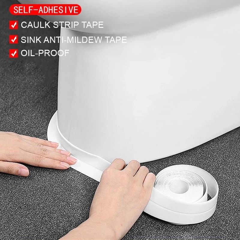 2 x Self-Adhesive Waterproof Tape For Kitchen And Bathroom