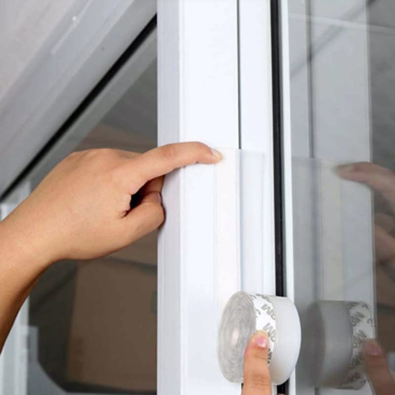 Pack of 2 1.8m Self-Adhesive Multifunctional Silicone Insulating Tape